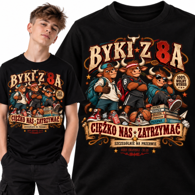 KOSZULKA DZIEŃ CHŁOPAKA BYKI CIĘZKO